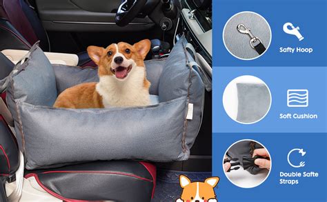 dettaglio dei cinturini interni del seggiolino auto per animali