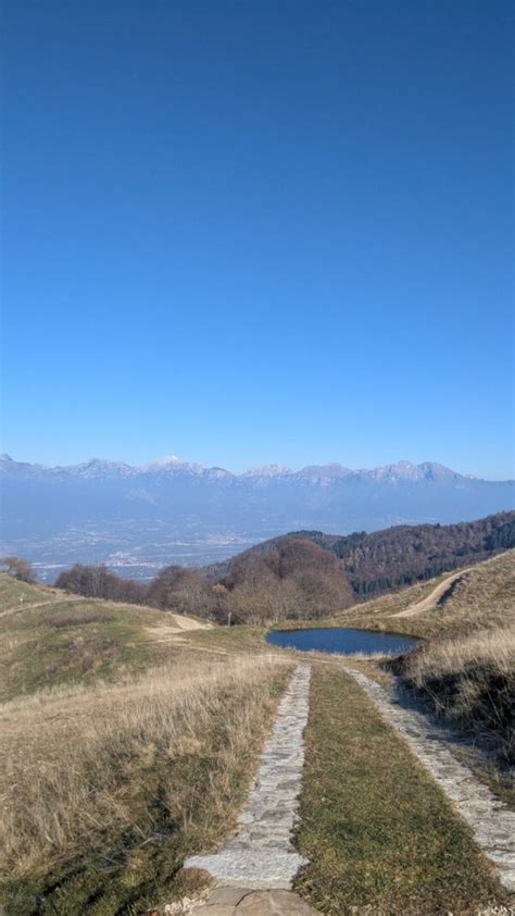 Escursionisti sul Sentiero dei Mirtilli