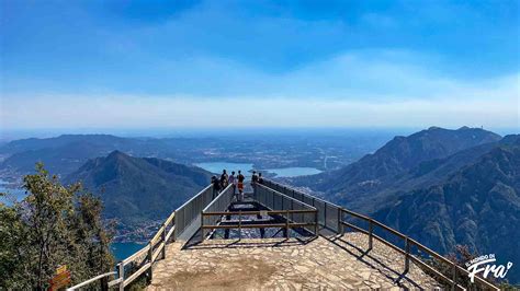 Panorama dalla passerella dei Resinelli
