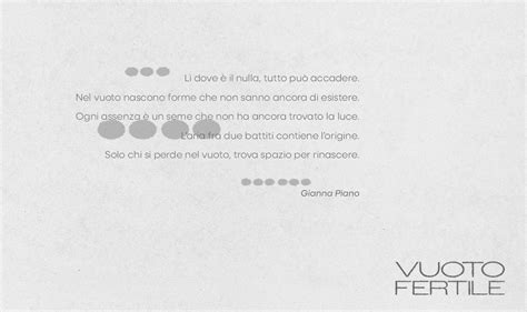 Il vuoto fertile come spazio creativo