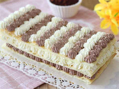 Millefoglie bicolore
