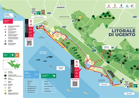 Mappa panoramica del litorale di Alghero, dalla zona urbana di Fertilia fino alla strada costiera per Bosa