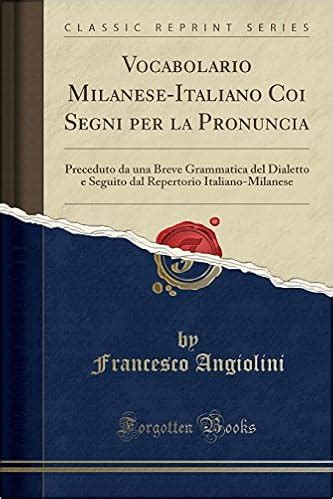 Libri e dizionari del dialetto milanese