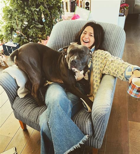 Caterina Scorsone con la sua famiglia