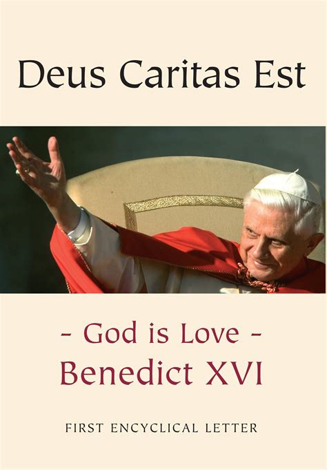 Benedetto XVI enciclica Deus Caritas Est