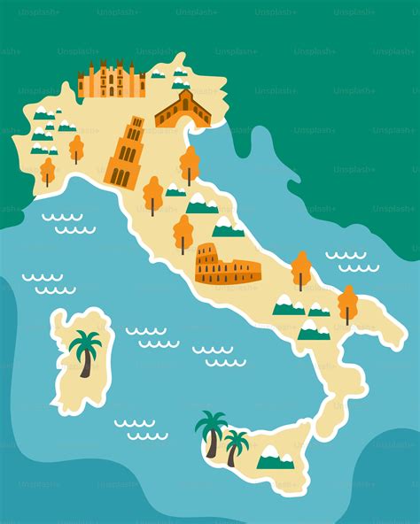 Immagine di una mappa dell'Italia con sovrapposti i codici postali