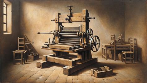 Antica macchina da stampa