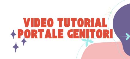 Interfaccia utente di un portale genitori per servizi scolastici