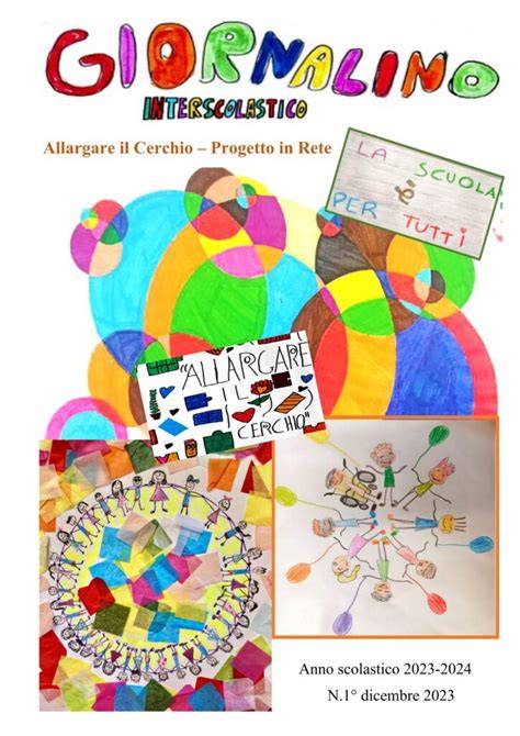 Alunni che consultano un giornalino scolastico