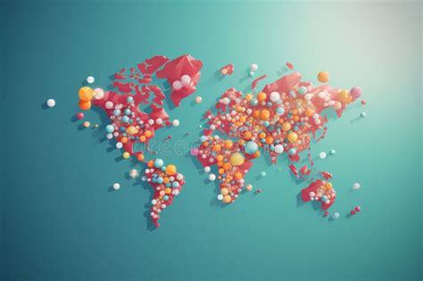 mappa del mondo stilizzata con illustrazioni di bambini di diverse etnie