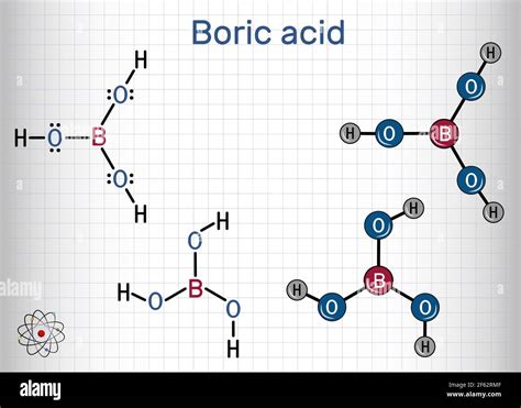 Struttura Chimica Acido Borico