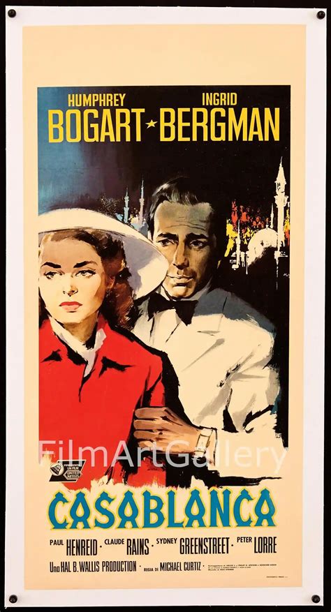 Locandina film Casablanca, Casablanca