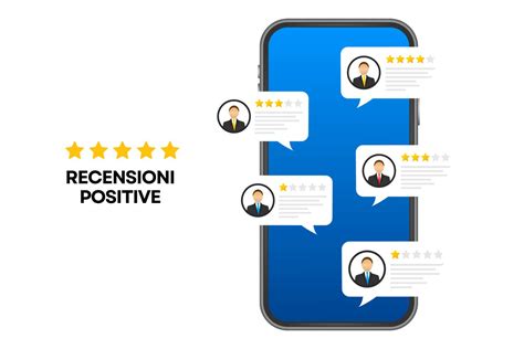 Screenshot di recensioni positive