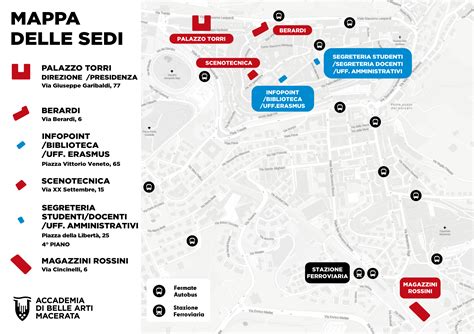 Mappa delle sedi universitarie a Messina