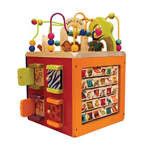 Attività del cubo sensoriale Zany Zoo