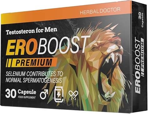 Eroboost Premium benefits chart