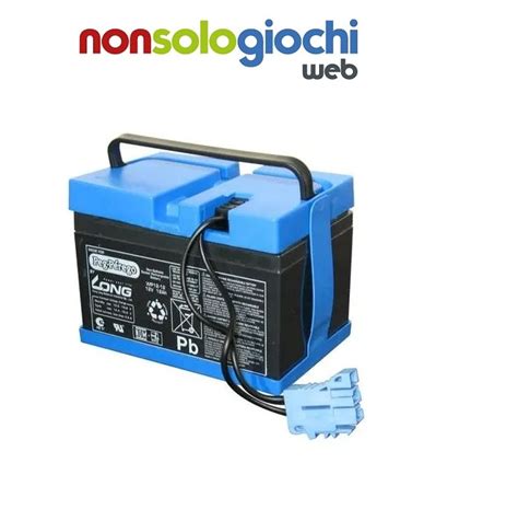 Caricabatterie originale Peg Perego e batteria 12V 12Ah