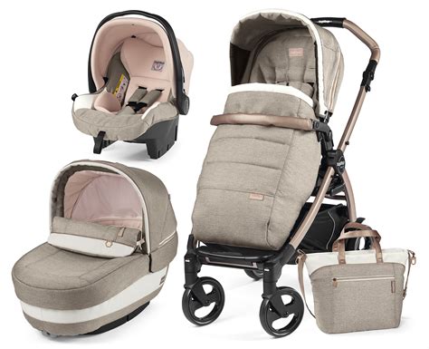 Veduta d'insieme del sistema modulare Peg Perego Book 51 in configurazione passeggino