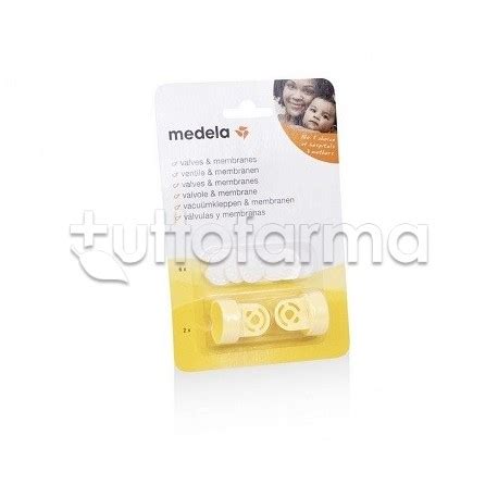 Dettaglio di valvole e membrane per tiralatte