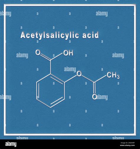 Confezione di Aspirinetta 100 mg e struttura chimica dell'acido acetilsalicilico