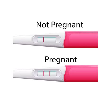 Image of a pregnancy test kit