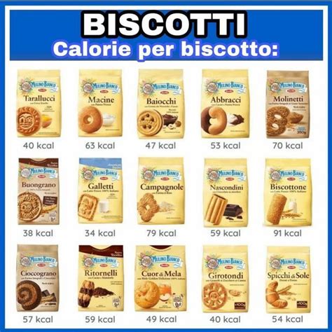 confronto tra vari tipi di biscotti e cereali per bambini
