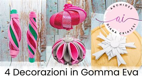 decorazioni in gomma crepla per varie festività