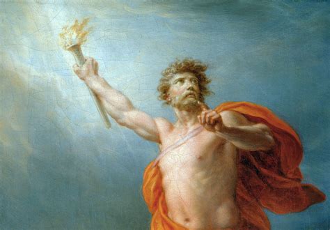 Rappresentazione artistica del mito di Prometeo