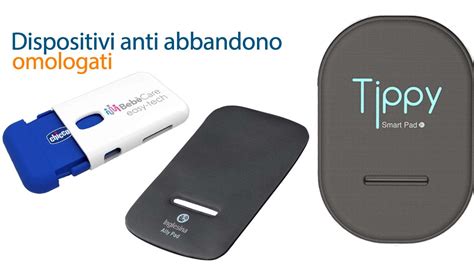 Confronto tra i principali tipi di dispositivi anti abbandono: a cuscino e a clip