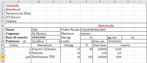 Esempio Calcolo Retribuzione Colf