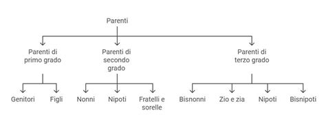 schema grafico sulla complessità delle relazioni parentali nella PMA