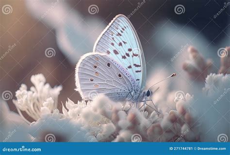 Una farfalla bianca su un fiore, simbolo di delicatezza e bellezza