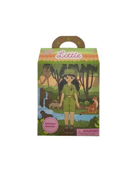 Bambola Lottie esploratrice nella foresta pluviale
