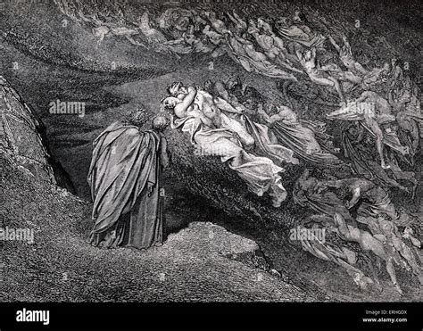 Illustrazione della Divina Commedia di Dante Alighieri