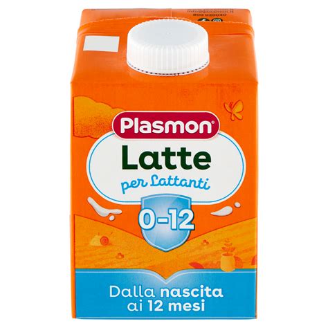 Comparazione nutrizionale latte Plasmon