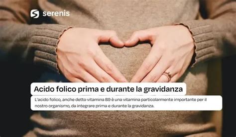Infografica sull'importanza dell'acido folico prima e durante la gravidanza