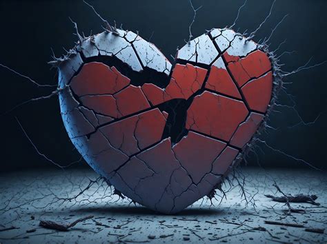 Immagine simbolica di un cuore spezzato che viene ricomposto.