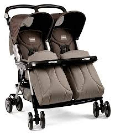 Passeggini gemellari e fratellari