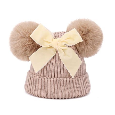 Cappello da bambina con fenicotteri e fiocco