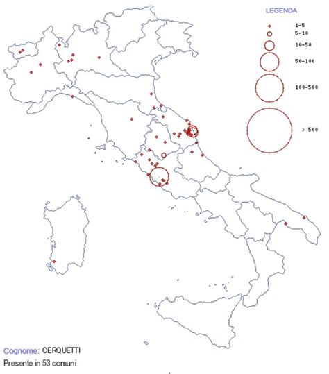 Esempio di mappa storica con toponimi non più in uso