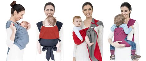 Vari tipi di fasce porta bebè e marsupi ergonomici