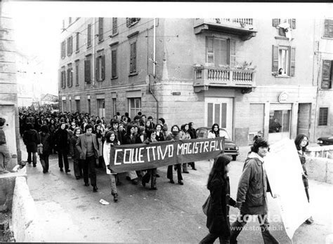 Manifestazione studentesca in Giappone anni '60