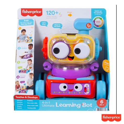 Bambino che gioca con Tino Robottino 4-in-1