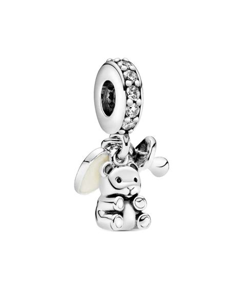Charm Pandora Orsetto Ciuccio Cuore