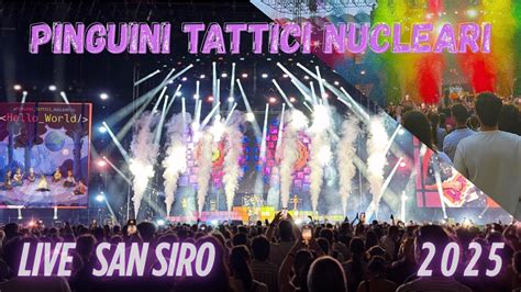 Pinguini Tattici Nucleari live