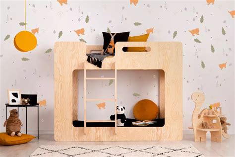 Illustrazione del letto a castello Adeko Simba 70x160