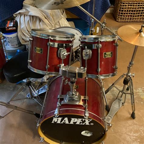 Overview of Mapex drum hardware setup
