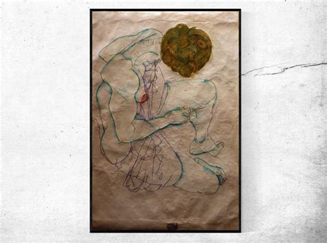 Egon Schiele Nudo Femminile