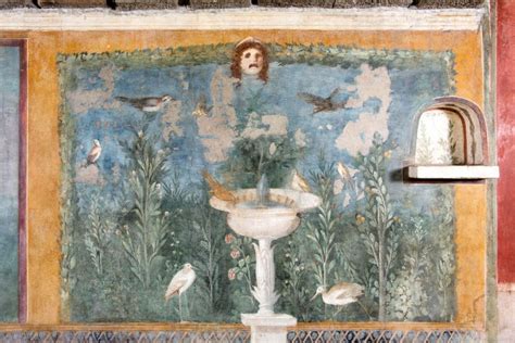 Venere in conchiglia affresco Pompei