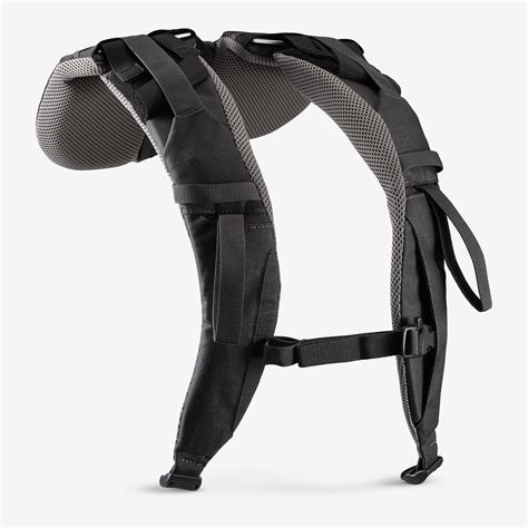 dettaglio schienale ergonomico e spallacci imbottiti